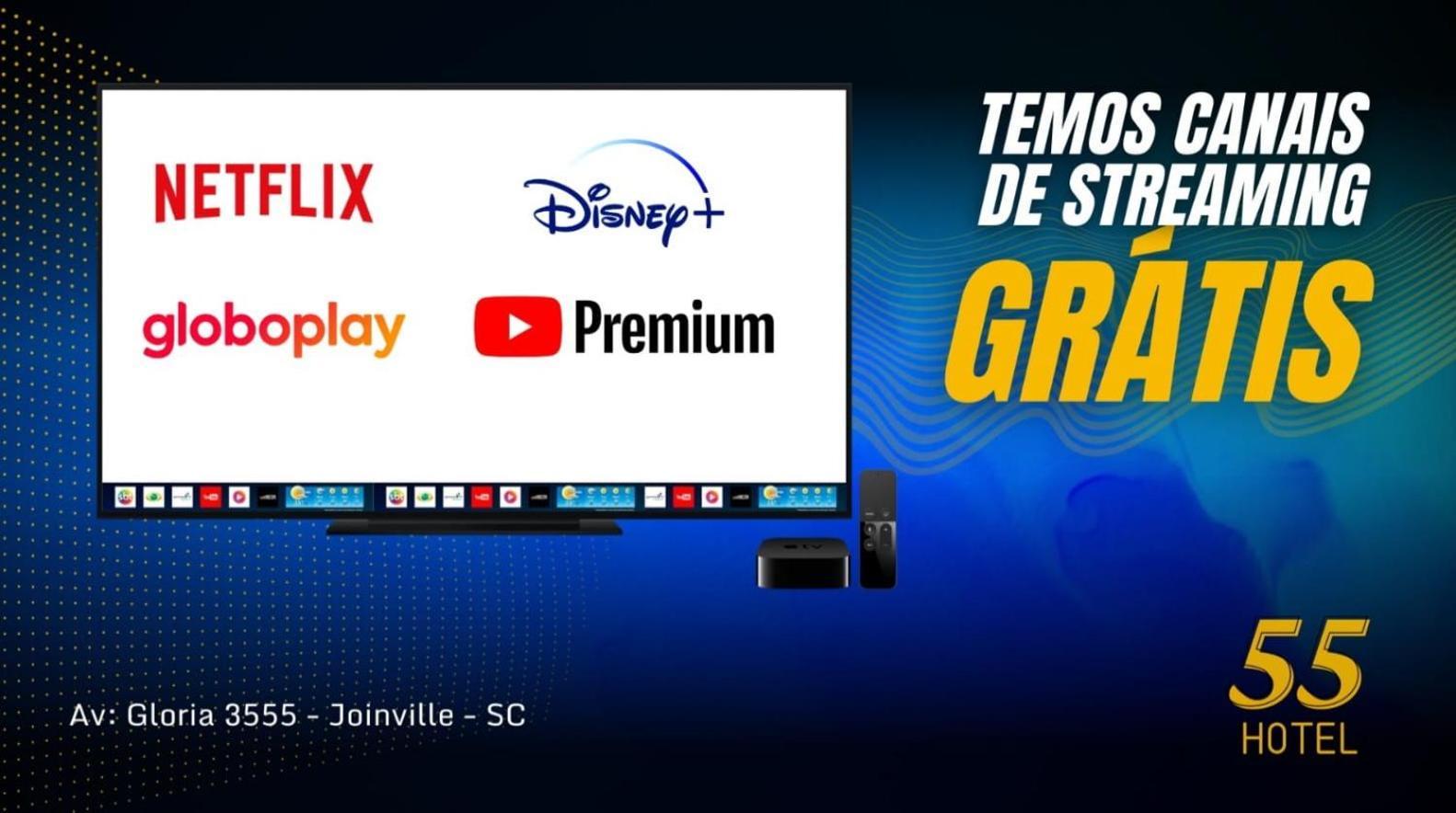 55 Smart Hotel Joinville Exterior foto